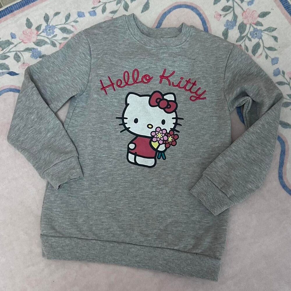 Sanrio Women's Grey Sweatshirt